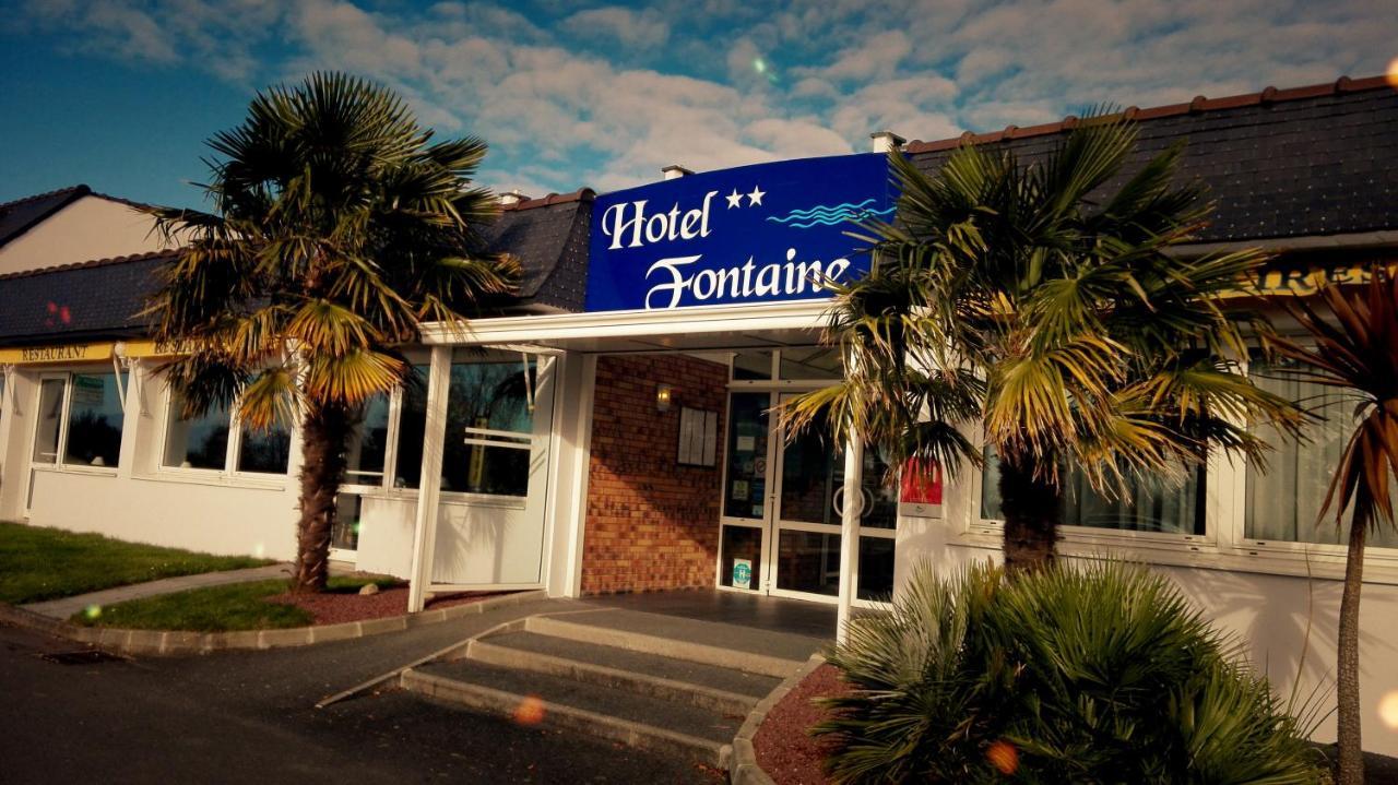 Hotel Fontaine, Morlaix Exteriör bild